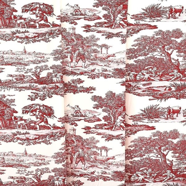 Toiles du Maine Rouge